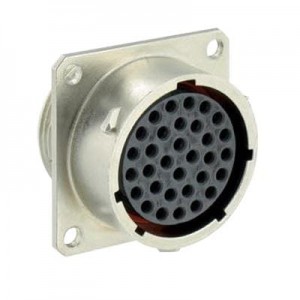 UT0W01832PH, Стандартный цилиндрический соединитель 32P Pin Receptacle Wall Mount Size 18