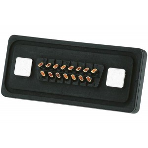 09675156715, Стандартные соединители D-Sub  D SUB IP67 15 POLE STRAIGHT