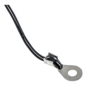 B57703M0103A019, NTC-термистор 10кОм ±2% двухвыводной монтаж под винт 3988K >= -3.5 автомобильного применения россыпь длина выводов 500мм