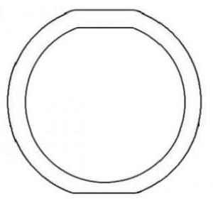 16-04477, Автомобильные разъемы HD30/HDP20 GASKET 24 SHELL