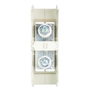 Болтовая клемма WRT 185/M12, Болтовая клемма, М12, схема: болт - болт, тип фиксации провода: болтовой, 353A, 1000V, ширина: 55 мм, цвет: серый, тип монтажа: DIN35