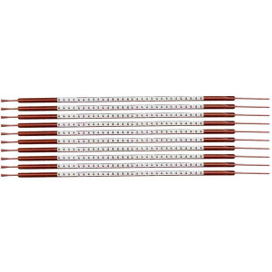 brd132954, SCN-03-4 клипсы белые, 300шт/упак, для провода 1-1.3мм диаметра, легенда 4