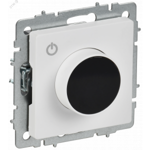 BRITE Термостат электронный с индикацией ТС10-1-БрАБ арктический белый IEK BR-RT11-K91