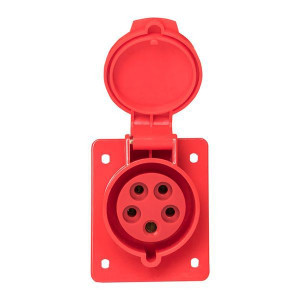 Розетка скрыт. уст. 32А 380В 3P+РЕ+N IP44 (425) ps-425-32-380