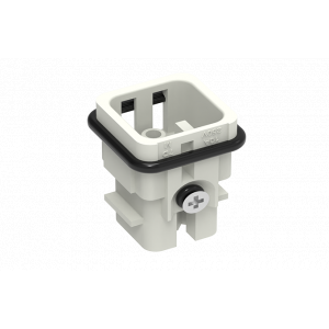 Вилочная контактная вставка SD-007-MC, Вилочная контактная вставка, обжимная фиксация, 7 полюсов + PE, типоразмер 3A, 400V, 10A, (обжимные контакты поставляются отдельно)