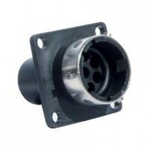 UTG012-8SH, Стандартный цилиндрический соединитель 8P Socket Receptacle Wall Mount Size 12