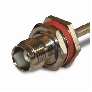 122401, РЧ соединители / Коаксиальные соединители TNC STRAIGHT JACK BULKHEAD