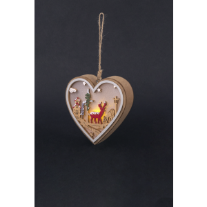 Гирлянда 95 055 NGF-D045-06 (игрушка сердце) 95055