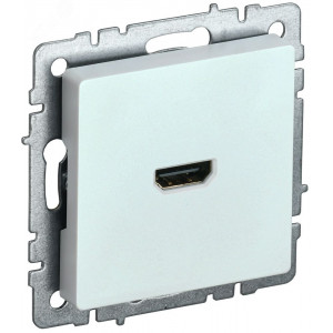 BRITE Розетка HDMI РHDMI-0-БрЖ жемчуг BR-H10-K36