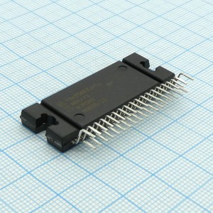 TDA8589BJ/R1, УНЧ с функцией стабилизатора напряжения 4x44Вт (14.4В/2 Ом), 26дБ, I2C-bus, 3.3В/3.3В