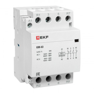 Контактор модульный КМ 63А 2NО+2NC (3 мод.) PROxima km-3-63-22