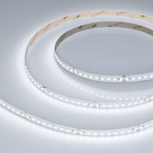 Лента UL-A126-10mm 24V White6000 (8 W/m, IP20, 5m) 044492, Светодиодная лента UL-A126, открытая IP20. Светодиоды 2835, 126 шт/м (630 шт на 5 м), белая плата, ширина 10 мм, скотч 3M. Цвет БЕЛЫЙ 6000 K, цветопередача CRI>90, угол 120°. Питание 24 В, мощность 8 Вт/м (40 Вт на 5 м). Размеры 5000x10x1.4 мм. Мин. отрез