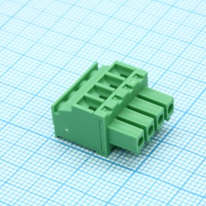 15EDGKB-3.81-04P-14-100A(H), Разъемный клеммный блок. Серия 15EDGKB-3.81 4 контакта