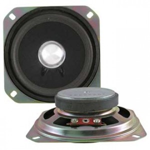YD103-08   8W   4OHM, Динамик 8 Ом, 4Вт, 102x102x38мм