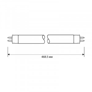 Лампа люминесцентная FT4-16W/54 16Вт T4 6500К G5 Camelion 3372