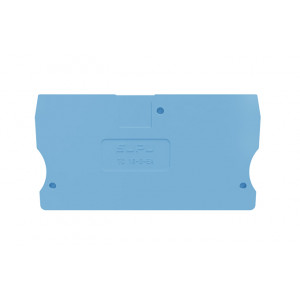 Боковая крышка TC16-2-BU-EA, Крышка боковая, для клемм TC16-2-..., цвет: синий