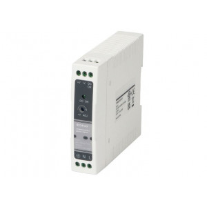 Источник питания 12 V DC/1,67 A, 902411, Источник питания, однофазный, 12VDC / 1,67A, 20W, диапазон входн. напр.: 90 - 264VAC / 127 - 370VDC; габариты (мм): 100х93х23, монтаж: на DIN рейку