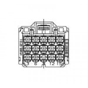 8-968973-1, Автомобильные разъемы MCP2.8 GEH 15P