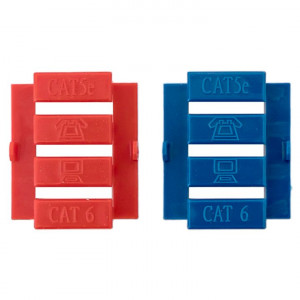 Вставка розеточная 45х22.5мм формат Mosaic на 1 модуль Keystone защ. шторки с маркером бел. TERACOM PRO TRP-INS-MOS-1M1P-WH