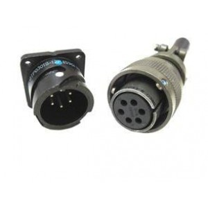 GTC030A3610P025, Круговой мил / технические характеристики соединителя SQ Flange REC Rear Panel Mount Crimp