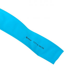 Термоусаживаемая трубка ТУТ нг 50/25 синяя рулон PROxima tut-50-g