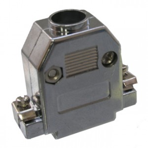 DSUB PLASTIC CASE (DN-15C), Корпус к разъему D-SUB пластиковый кожух, хромированный