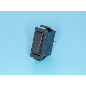 SWR-91, Выключатель 220В 2 контакта 28х12мм, черный