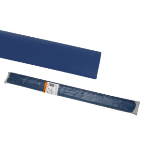 Термоусаживаемая трубка ТУТнг 30/15 синяя по 1м (25 м/упак) SQ0518-0283