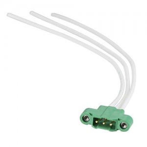 M300-MC70305M1-0150L, Кабельные сборки с прямоугольным сечением жил 3MM M/L CA 03 150MM 22AWG SIL