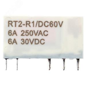 Реле промежуточное РП slim 23/1 6A 60В DC rps-23-1-60DC
