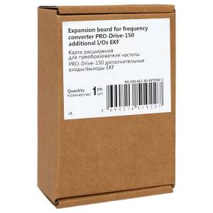 Карта расширения для преобразователя частоты PRO-Drive PD-150-ACC-IO-EXTEND-2 EKF PD-150-ACC-IO-EXTEND-2