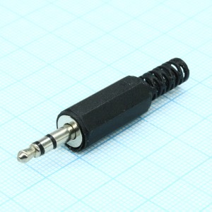 NP-107-EN-HY, Стерео аудио штекер (СТ) 3.5мм