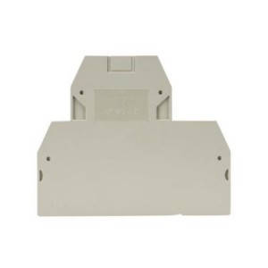 Боковая крышка AP WT 4 E, Крышка боковая, для клемм WT 4 E..., цвет: серый
