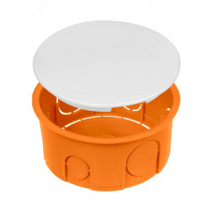 Распаячная коробка СП D80х40мм, крышка, IP20, SQ1402-1007