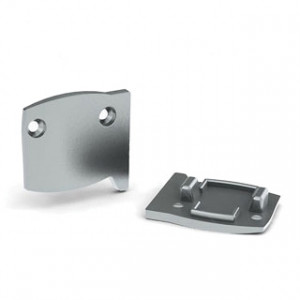 Заглушка ALU-BASE-WING-L левая 015471, Алюминиевая заглушка левая для профиля ALU-BASE-WING. Материал - алюминиевый сплав. Закрепляется саморезами DIN7982 ST2.2