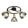 Светильник настенно-потолочный спот Kinge 7036-733 3 х E14 40 Вт поворотный Б0052877