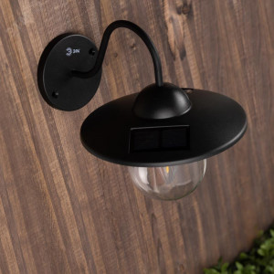 Светильник уличный ERASF22-38 на солнечных батареях настенный Ретро 1 LED Б0053388