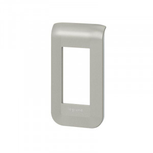 Рамка 1мод. Mosaic пластиковая алюм. 079301L