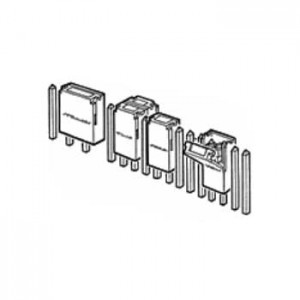 65771-001LF, Проводные клеммы и зажимы Mini Jump.2in,Single Rw,Shunt,1.02um,Gold