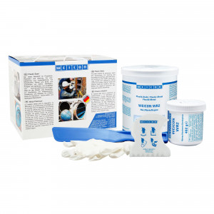 wcn10350020, 10000088 WEICON WR2 (2 кг) Эпоксидный композит пастообразный с минеральным наполнением, износоустойчивый