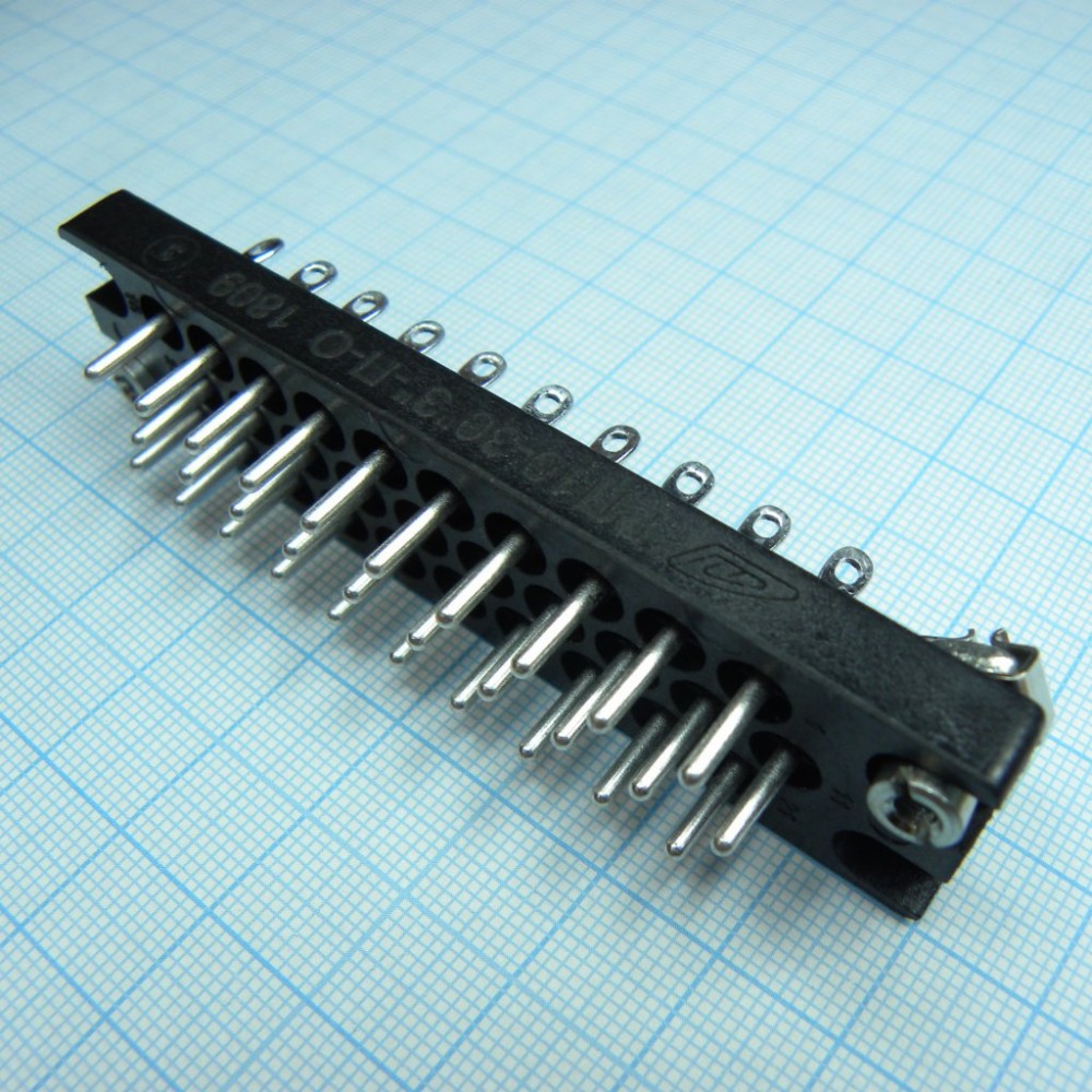 Изображение товара РП10-30 З-П-О низкочастотный соединитель прямоугольный внутренний монтаж