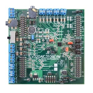 TLV320AIC3106EVM-K, Средства разработки интегральных схем (ИС) аудиоконтроллеров  TLV320AIC3106EVM-K Eval Mod