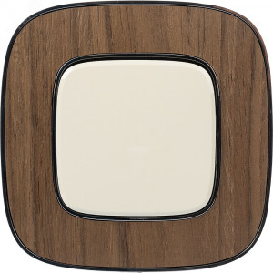 Выключатель 1-кл. СП Valena Allure 10А IP20 250В 10AX с лицев. панелью безвинтов. зажимы механизм сл. кость Leg 752801