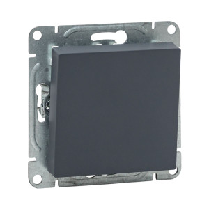 Механизм выключателя, одноклавишный, перекр-стный, графит Эпика EKF UP1-SWG-12