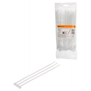 Хомут 4,8х200 мм морозостойкий (белый) (100 шт) SQ0515-1107