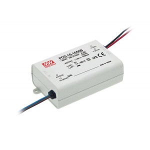 PCD-16-1400A, Блоки питания для светодиодов 16.8W 8-12Vout 1400mA 90-135VAC