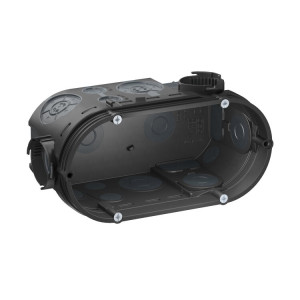 Коробка монтажная двойная UG 66-DV-L 60мм H66мм для скрытого монтажа герметичнаяUG 66-DV-L 2003723