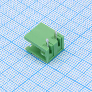 2EDGR-5.0-02P-14-100, Разъемный клеммный блок на плату, 2 контакта. Серия 2EDGR-5.0