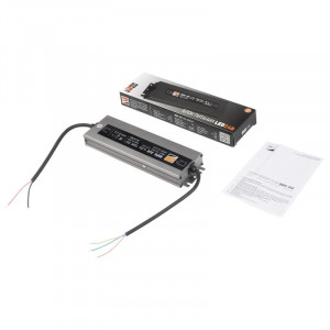 Блок питания для светодиодной ленты 150Вт 6.25А 24В IP67 BSPS влагозащ. метал. Pro JazzWay 5024212