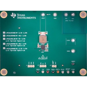 LM53635NQEVM, Средства разработки интегральных схем (ИС) управления питанием LM53635NQEVM